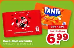 PLUS Coca-Cola en Fanta aanbieding