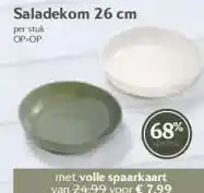 Coop Saladekom 26 cm aanbieding