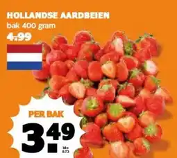 Coop HOLLANDSE AARDBEIEN aanbieding