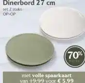 Coop Dinerbord 27 cm aanbieding
