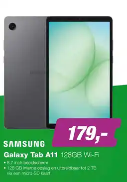 EP Samsung Galaxy Tab A11 128GB Wi-Fi aanbieding