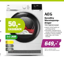 EP AEG SensiDry Warmtepomp- droger TR73BOCHUM aanbieding