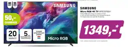 EP Samsung Micro RGB 4K TV MRE55R86H aanbieding