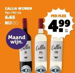 Coop CALLIA WIJNEN aanbieding