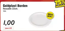 Budget Food Goldplast Borden aanbieding