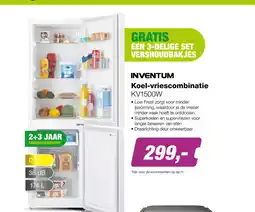 EP Inventum Koel-vriescombinatie KV1500W aanbieding