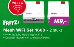EP Fritz! Mesh WiFi Set 1600 - 2 stuks aanbieding