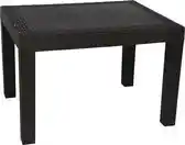 Bol.com Tuintafel Jack - 59 x 46 x 40 cm - Polypropyleen - Antraciet aanbieding