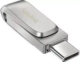 Coolblue SanDisk Ultra Dual Drive Luxe USB-C 64GB aanbieding