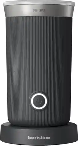 Coolblue Philips Baristina Melkopschuimer Zwart aanbieding