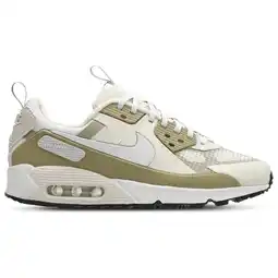 Foot Locker Nike Air Max 90 Sneakers Heren - Beige - Maat 40 - Mesh/Synthetisch aanbieding