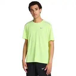 Foot Locker Nike Miler T-shirts Heren - Geel - Maat XL - Poly Jersey aanbieding