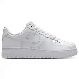 Foot Locker Nike Air Force Sneakers Dames - Wit - Maat 35.5 - Leer, Textil aanbieding