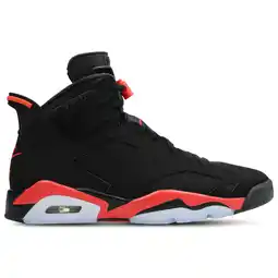 Foot Locker Jordan Retro 6 Sneakers Heren - Zwart - Maat 40 - Leer aanbieding