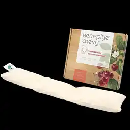 Holland & Barrett 2e product 50% korting | Kersepitje Kersenpitkussen Cervico Ecru - 13 x 55cm aanbieding