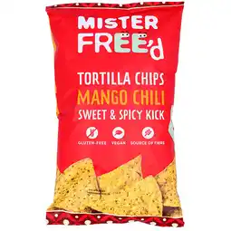 Holland & Barrett 2e product 50% korting | Glutenvrij | Mister Freeâ€ d Tortilla Chips Mango Chili - 135g aanbieding