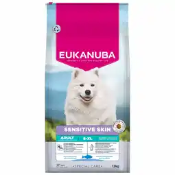 Zooplus Eukanuba Special Care Sensitive Skin Adult - Dubbelpak: 2 x 12 kg aanbieding