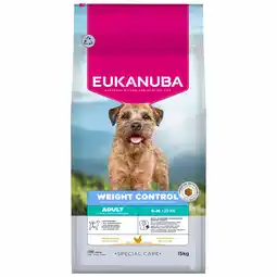 Zooplus Eukanuba Special Care Weight Control Adult Small/Medium - 15 kg aanbieding