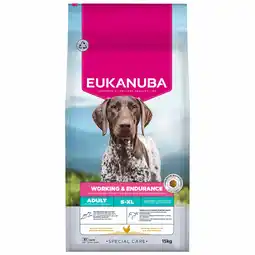Zooplus Eukanuba Special Care Working & Endurance adult - 15 kg aanbieding