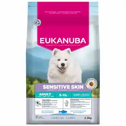 Zooplus Eukanuba Special Care Sensitive Skin Adult - Dubbelpak: 2 x 2,3 kg aanbieding