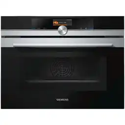 Bol.com Siemens CM656NBS1 - Inbouw oven met magnetron aanbieding