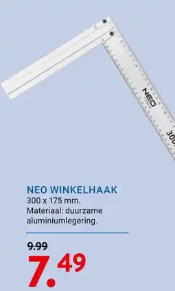 Kluswijs Neo winkelhaak aanbieding