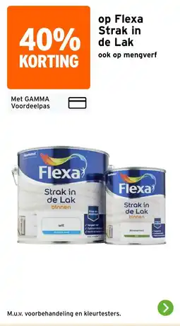 GAMMA Flexa Strak in de Lak aanbieding