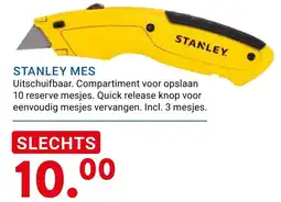 Kluswijs Stanley mes aanbieding