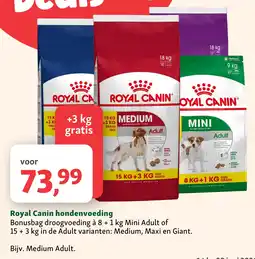 Maxi Zoo Royal Canin hondenvoeding aanbieding