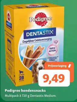 Maxi Zoo Pedigree hondensnacks aanbieding