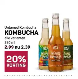 Ekoplaza Untamed kombucha kombucha aanbieding