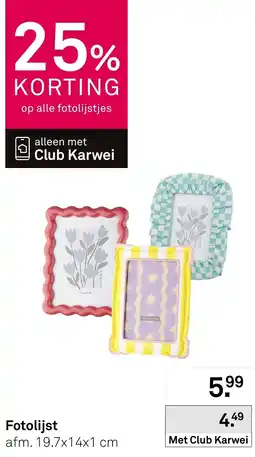 Karwei Fotolijst aanbieding