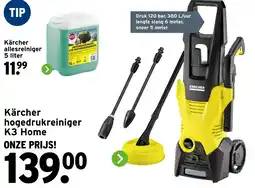 GAMMA Kärcher hogedrukreiniger K3 Home aanbieding