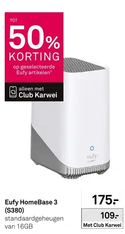 Karwei Eufy HomeBase 3 (S380) aanbieding