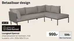 Karwei Loungeset Spencer aanbieding