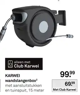 Karwei Karwei wandslangenbox² aanbieding
