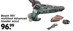 GAMMA Bosch 18V multitool Advanced (zonder accu) aanbieding