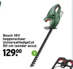GAMMA Bosch 18V heggenschaar UniversalHedgeCut aanbieding