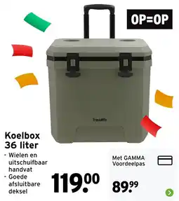 GAMMA Koelbox 36 liter aanbieding