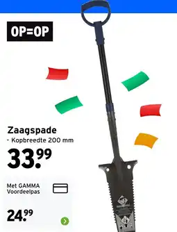 GAMMA Zaagspade aanbieding