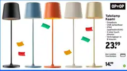 GAMMA Tafellamp Kaami aanbieding