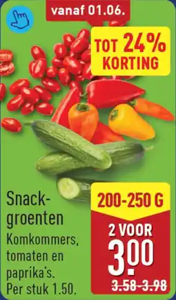 ALDI Snackgroenten aanbieding