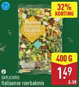 ALDI Daylicious Italiaanse roerbakmix aanbieding