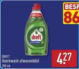 ALDI dreft Quickwash afwasmiddel aanbieding