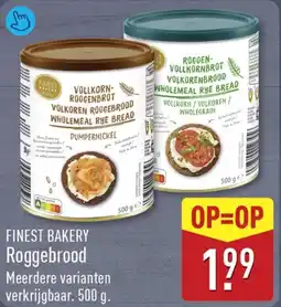 ALDI Finest Bakery Roggebrood aanbieding