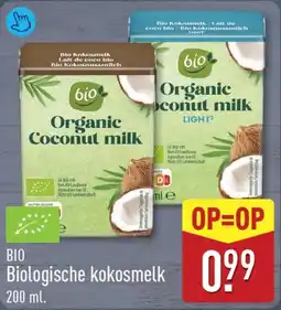 ALDI Bio Biologische kokosmelk aanbieding
