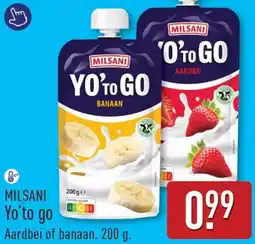 ALDI Milsani Yo'to go aanbieding