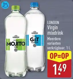 ALDI London Virgin mixdrink aanbieding