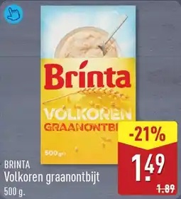 ALDI Brínta Volkoren graanontbijt aanbieding