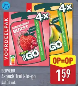 ALDI Servero fruit-to-go aanbieding